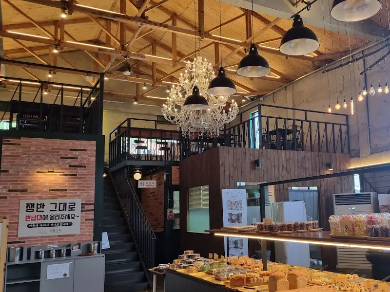 2층에서 바라본 풍경