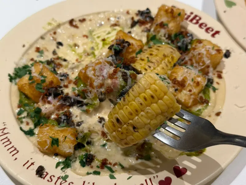 대파 크림 옥수수 뇨끼