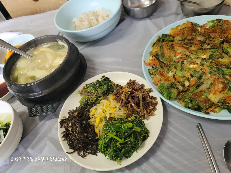 푸짐한 한 상 차림