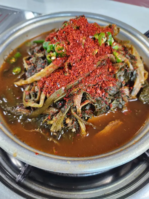 매콤 칼칼한 곤드레 찌개