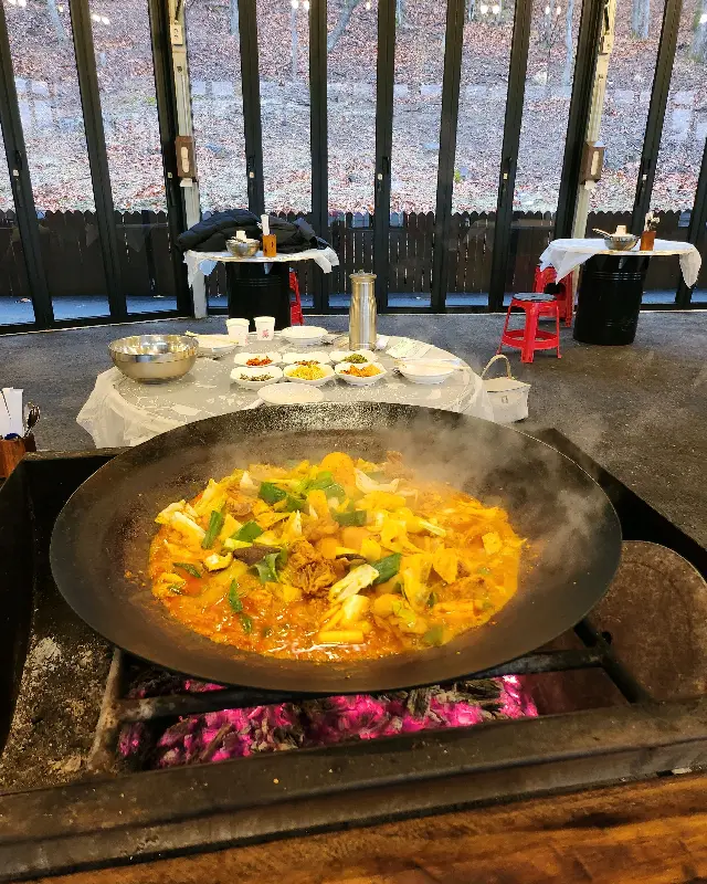 닭볶음탕 볶음밥