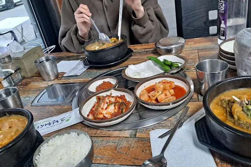 푸짐한 한 상 차림