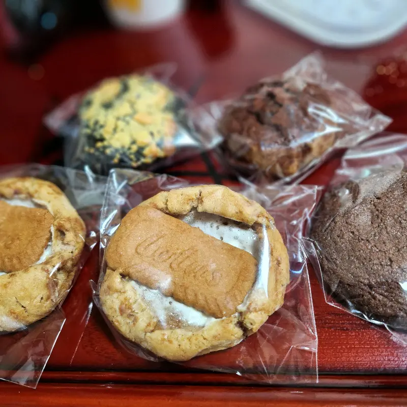 다양한 종류의 쿠키