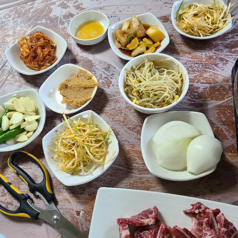 푸짐한 한 상 차림