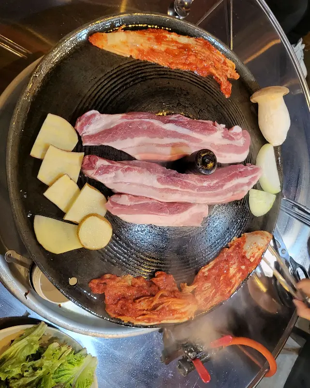 야외 테이블