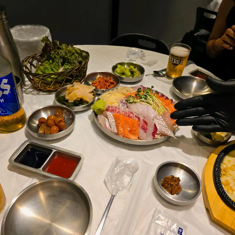 모듬회 디테일 샷