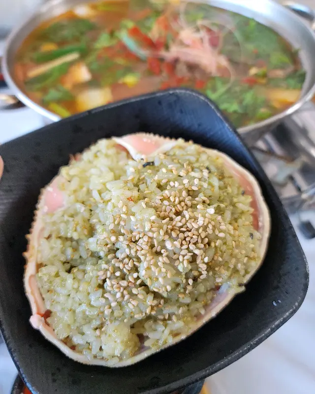 고소한 게딱지 볶음밥