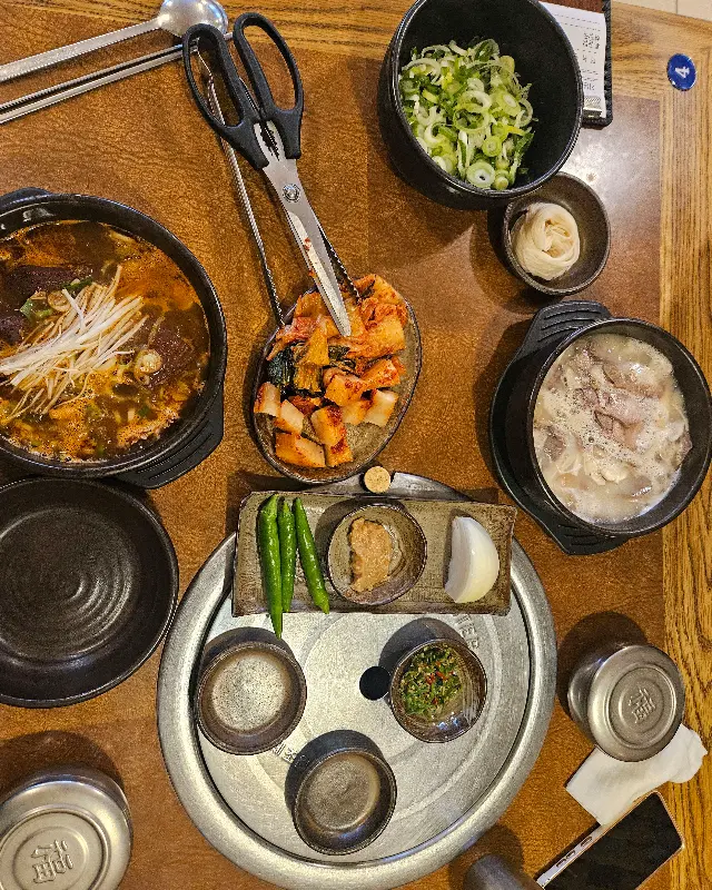 푸짐한 한 상 차림