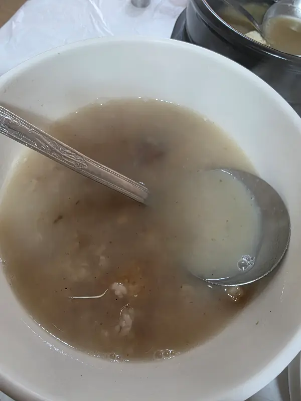 따뜻한 누룽지