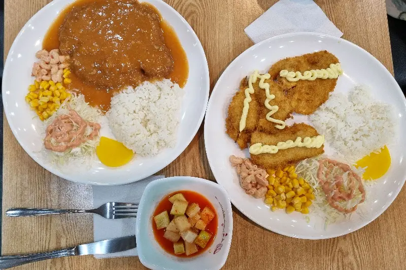 돈까스와 생선까스