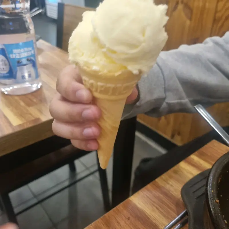 감자탕에 들어간 우거지