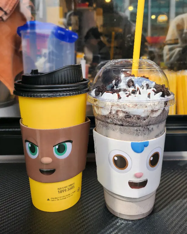 컴포즈커피 음료 투샷