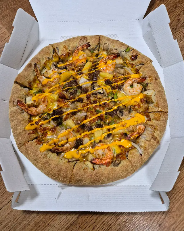 도미노피자의 다양한 메뉴