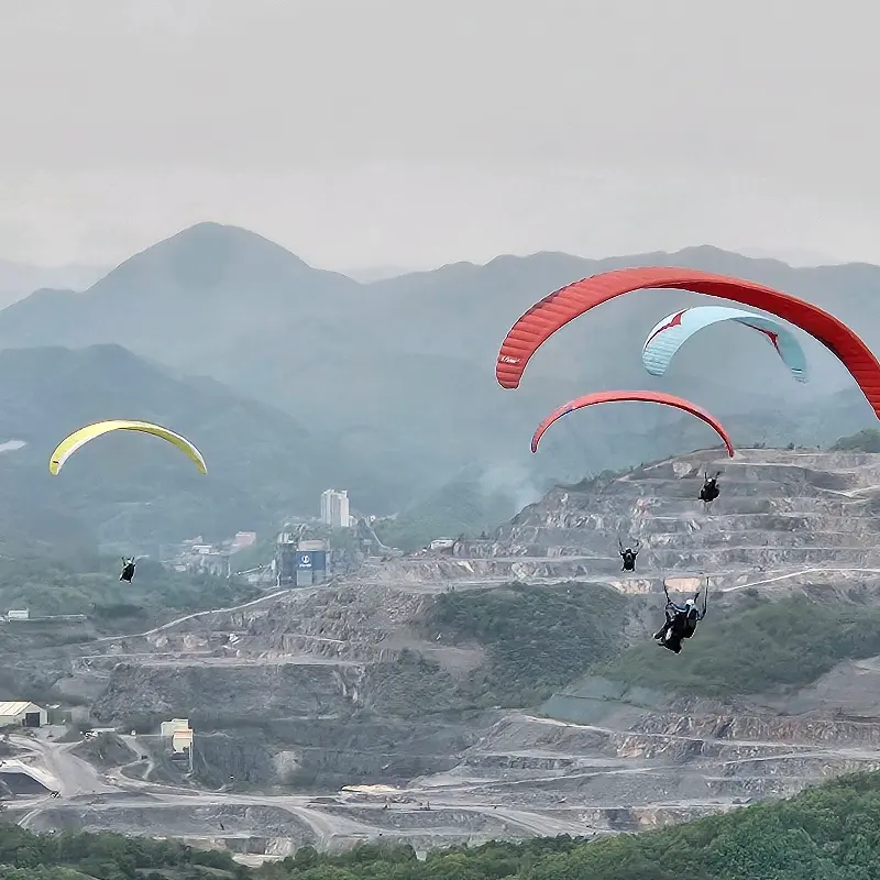 패러글라이딩 뷰