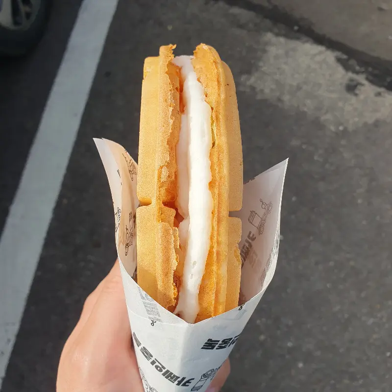 심플하지만 맛은 최고, 기본 와플