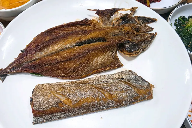 맛있게 구워진 갈치구이