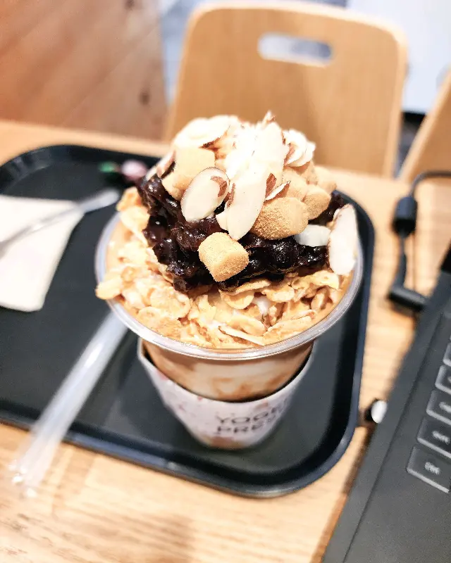 푸짐한 요거트 아이스크림