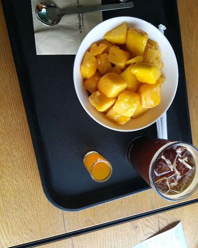 투썸플레이스 애플망고 주스