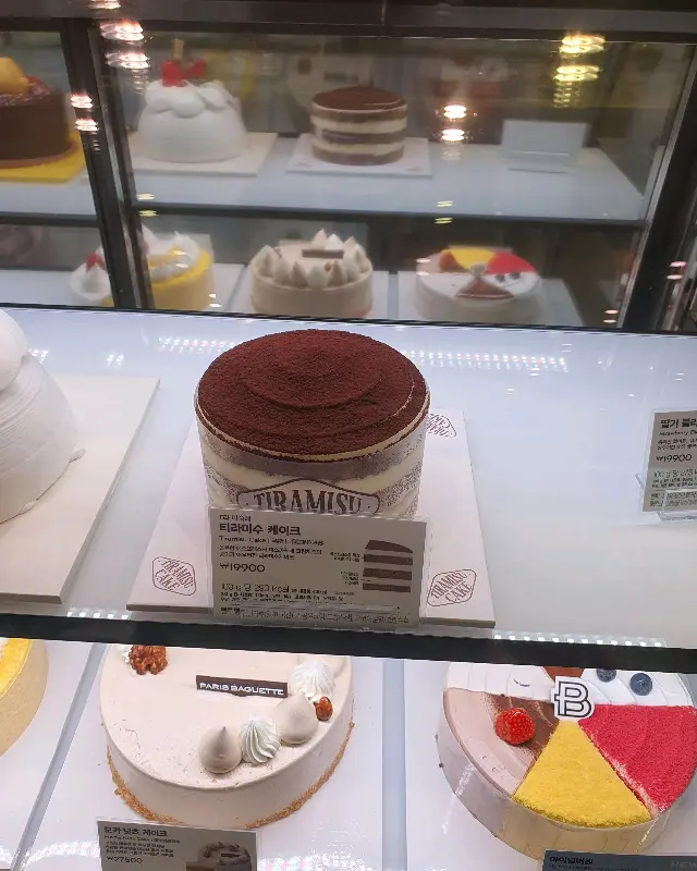 케이크 쇼케이스