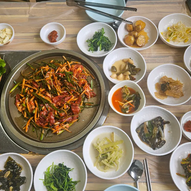 푸짐한 한 상 차림