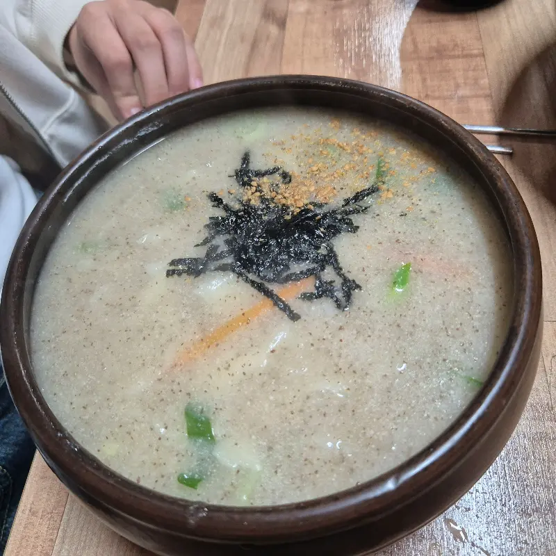 오가리 콩국수