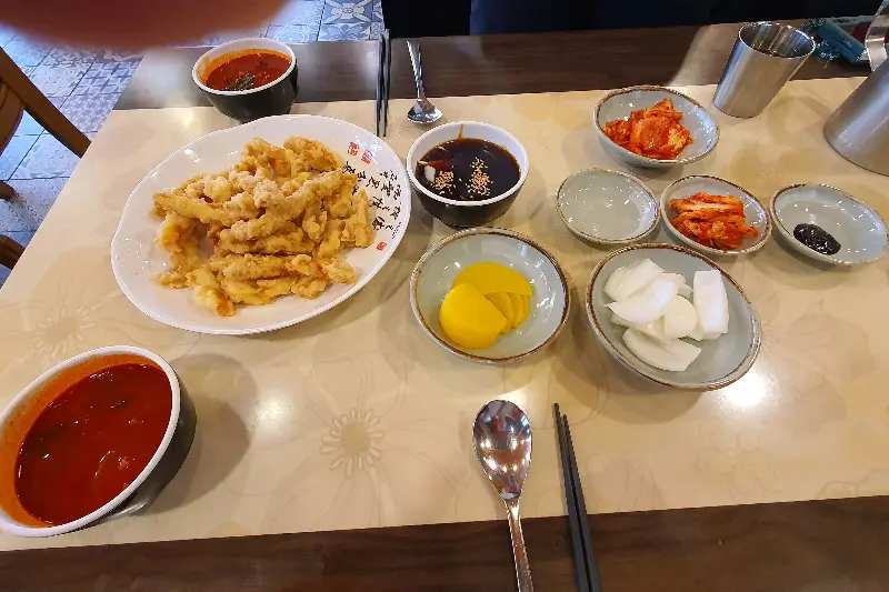 푸짐한 양의 짜장면