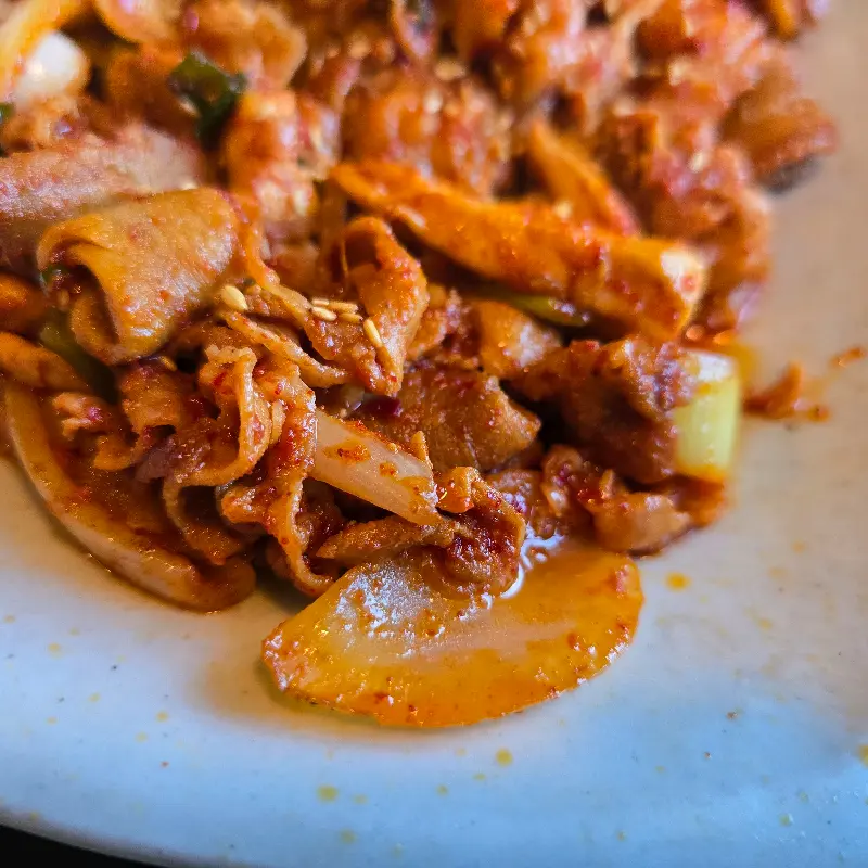 매콤한 쭈꾸미볶음