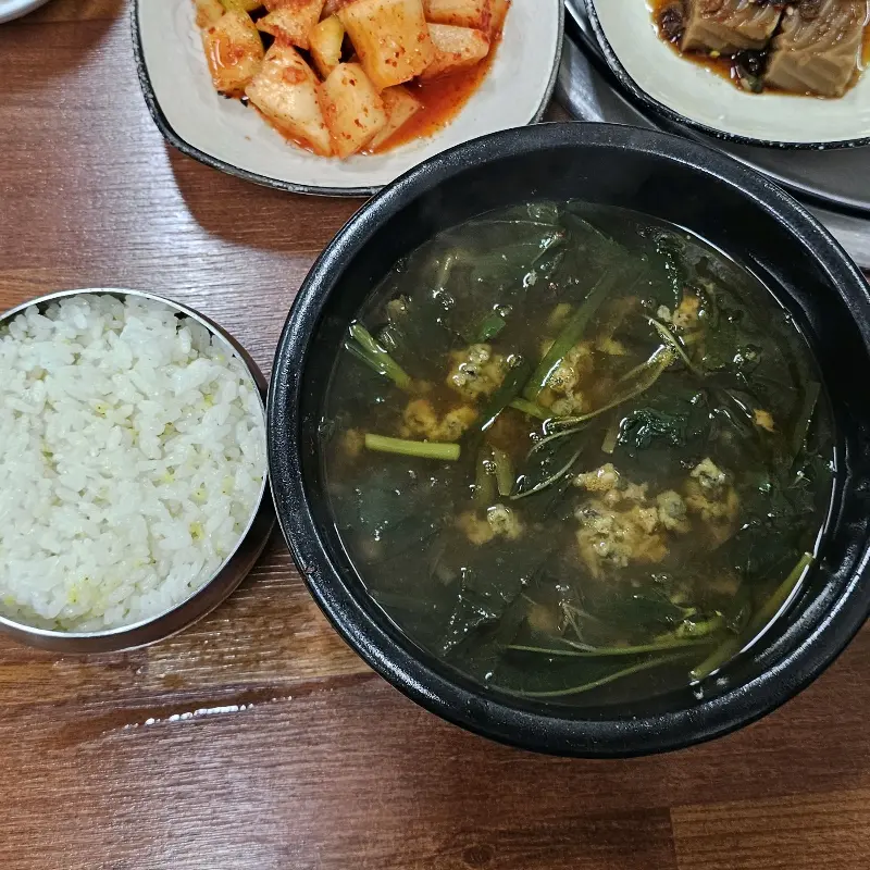 맛있는 올갱이국