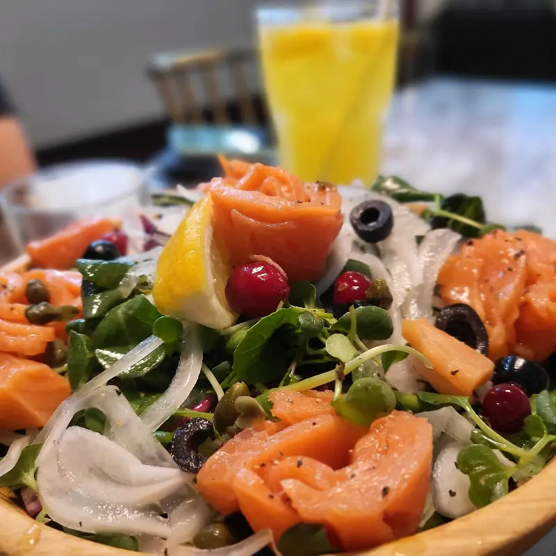 샐러드 음식 사진