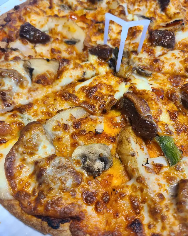 K-쌈장 채끝 스테이크 피자