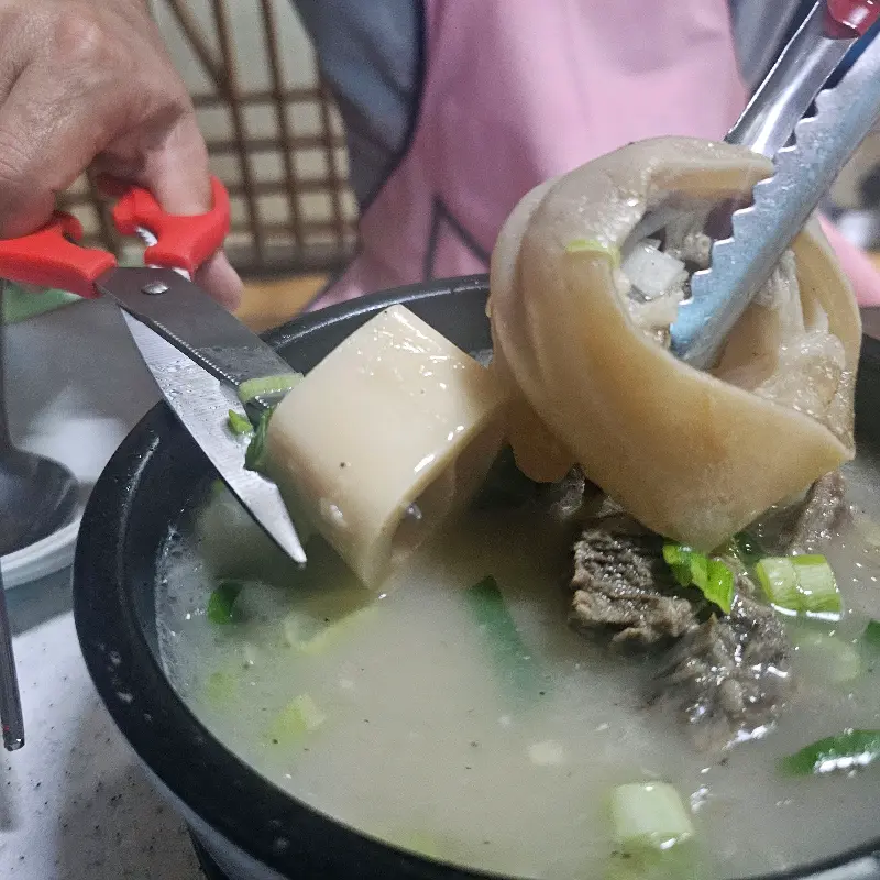 갈비탕 속 갈비