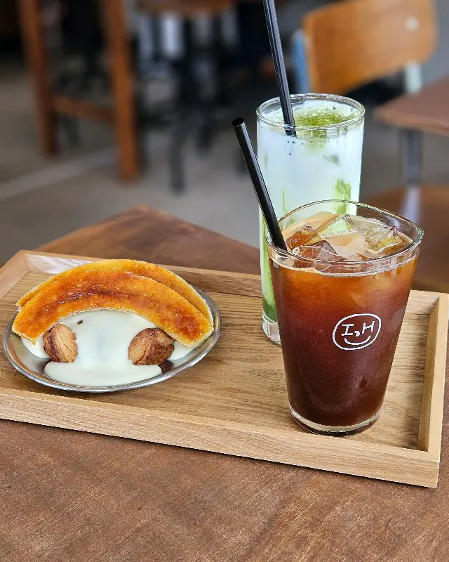 테라스에서 즐기는 여유