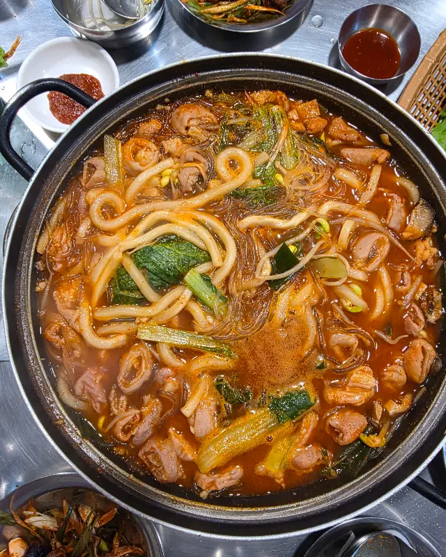 곱창전골 비주얼