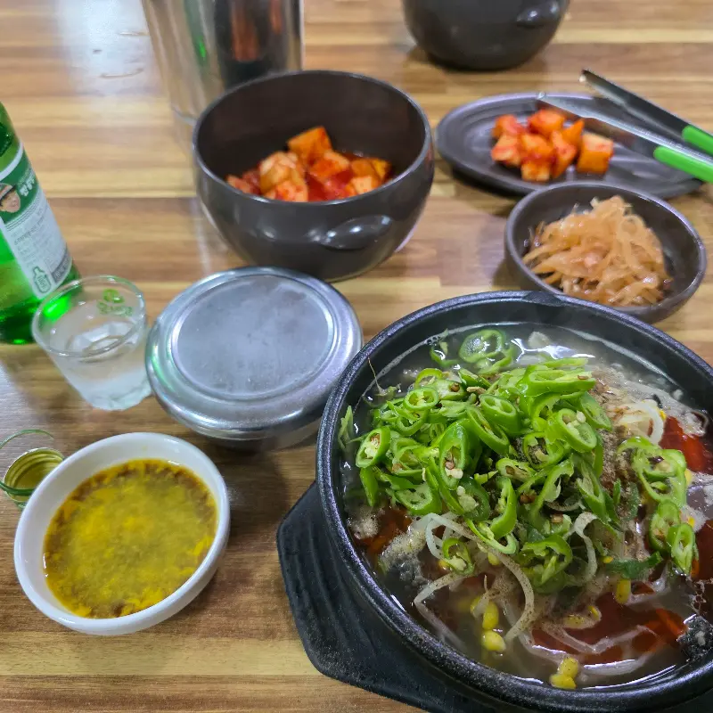 해장국과 막걸리