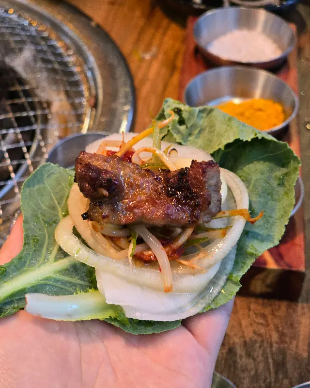 다양한 쌈 채소