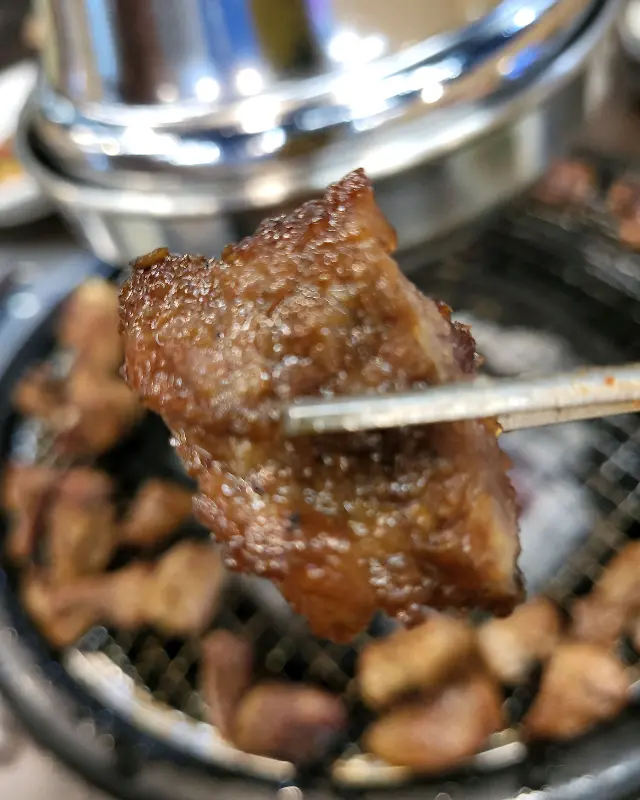 양념갈비 클로즈업