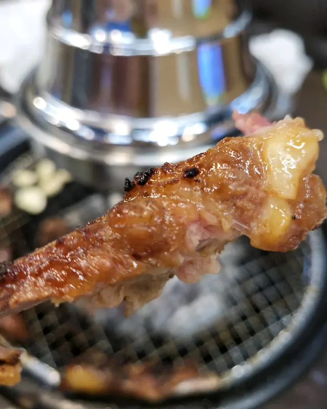 양념갈비 확대샷