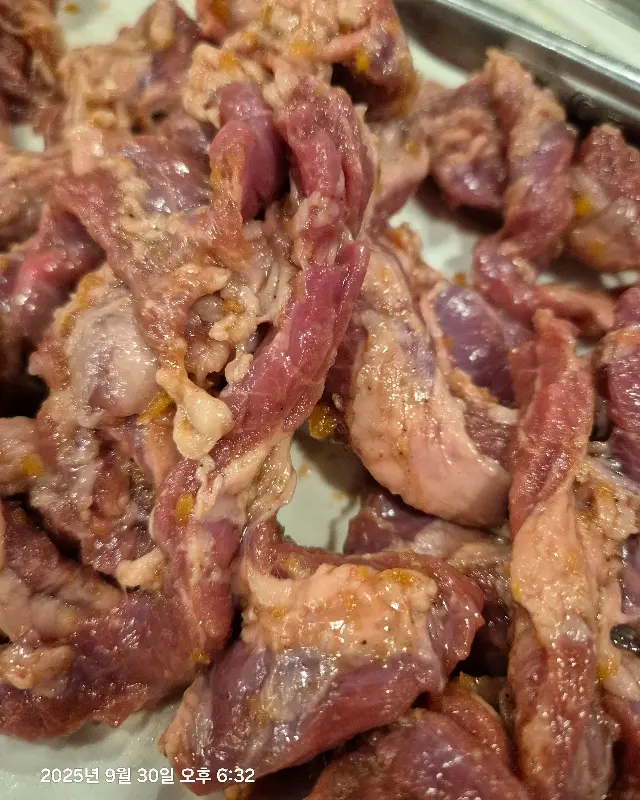 윤기가 자르르 흐르는 갈매기살