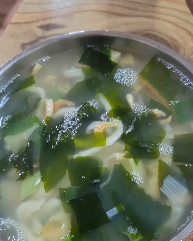 벌교죽집의 시원한 수제비