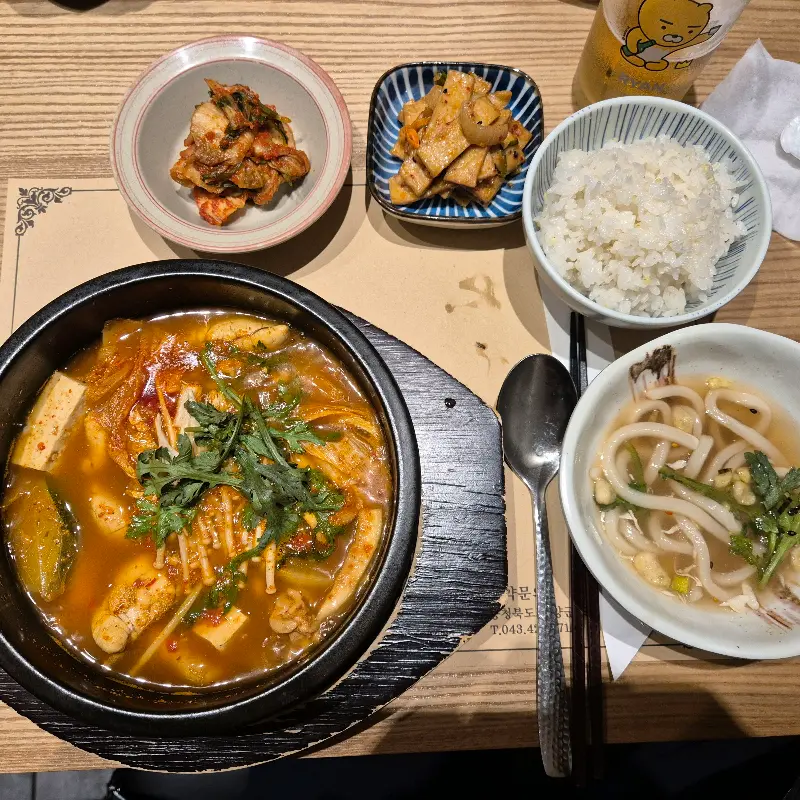 푸짐한 알탕 한 상