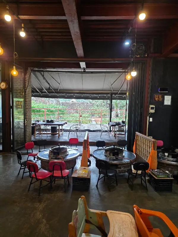 잘 구워진 오겹살