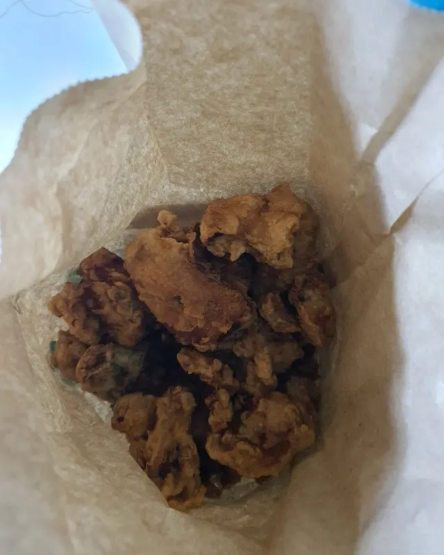 쌍동통닭 한 상 차림