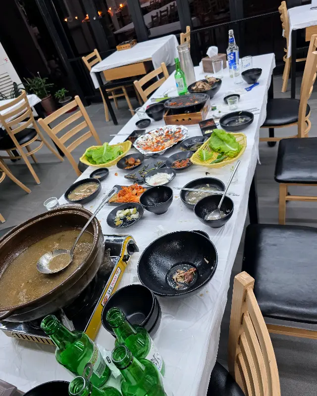 정자나무식당 한상차림