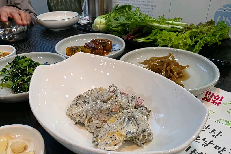 다채로운 밑반찬