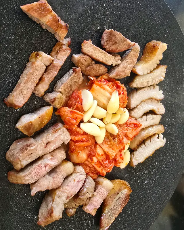 환상적인 삼겹살 비주얼