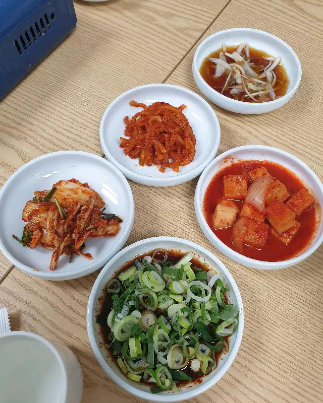 가마골 밑반찬