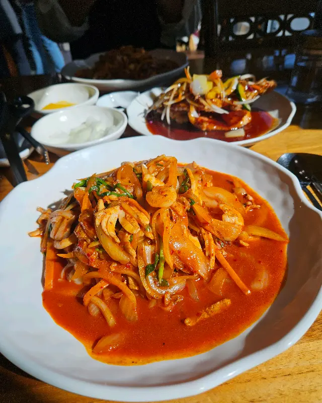 오복성의 다양한 메뉴