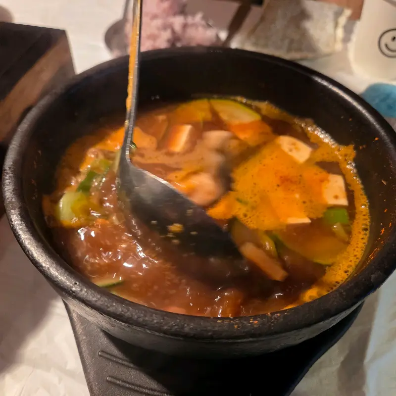 구수한 된장찌개