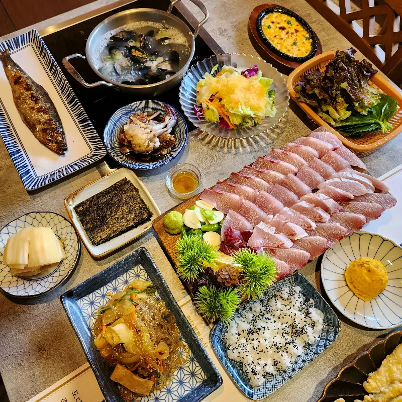 넓은 매장 내부