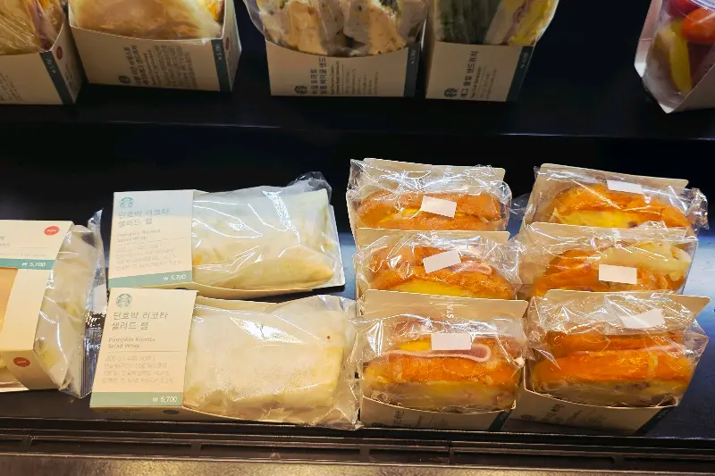 다양한 샌드위치